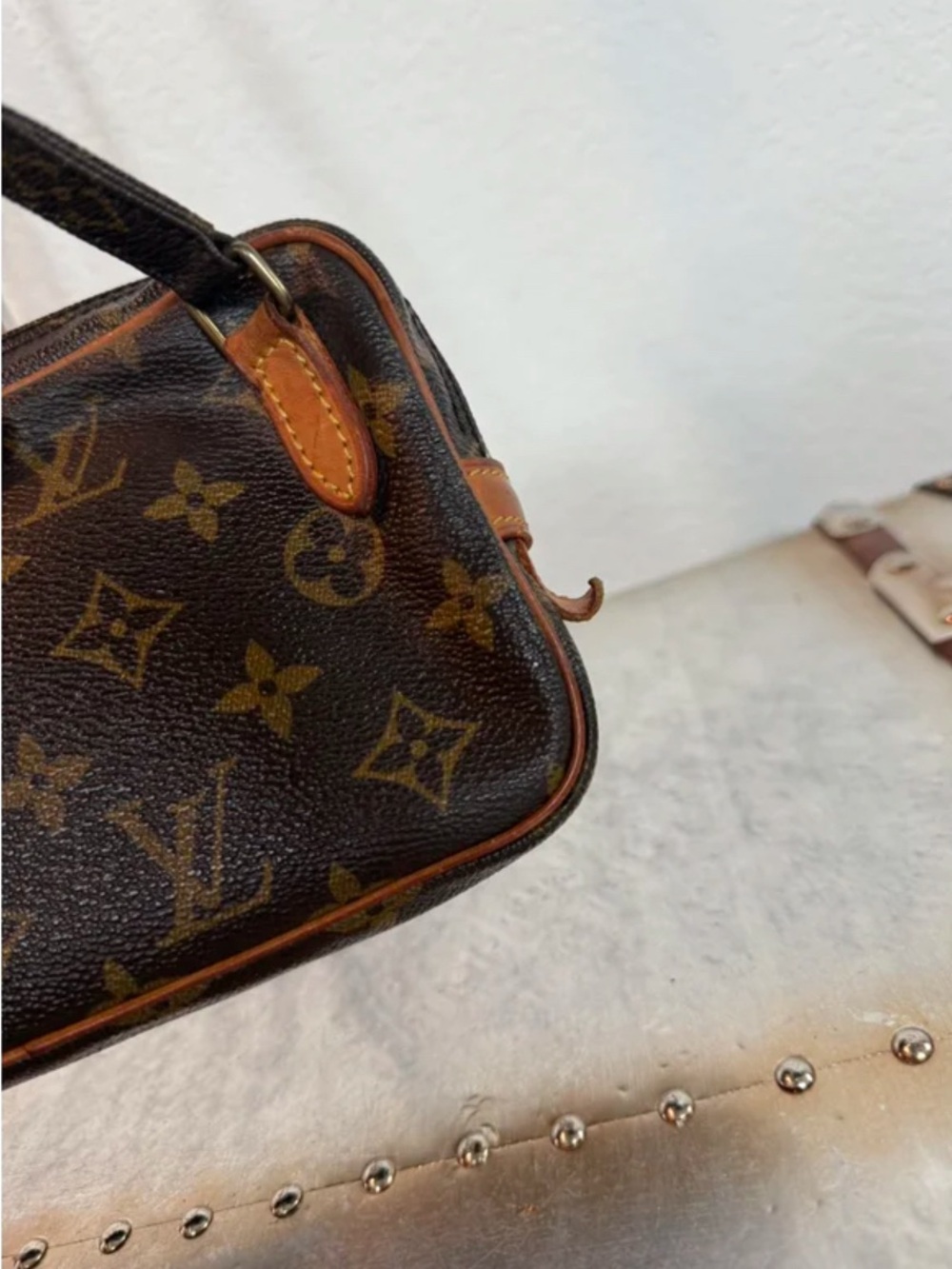 Vintage Louis Vuitton Marley Bandouliere Monogram Crossbody Bag - Picture 11 of 12